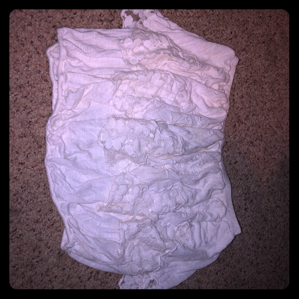 Free People Strapless top